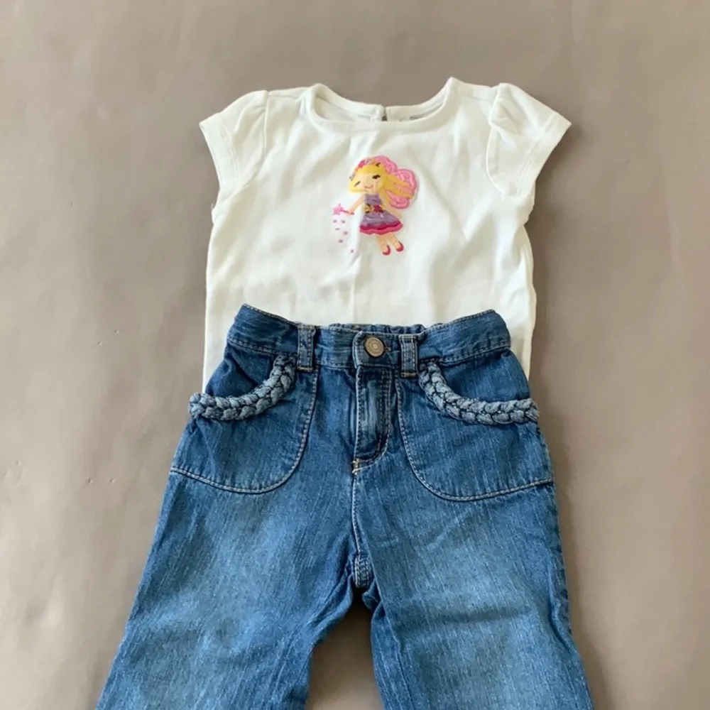 Gymboree 3 piece fairy and flowers outfit - Picture 13 of 14